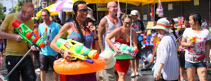 Thailand Liquid Cleansing Festival
