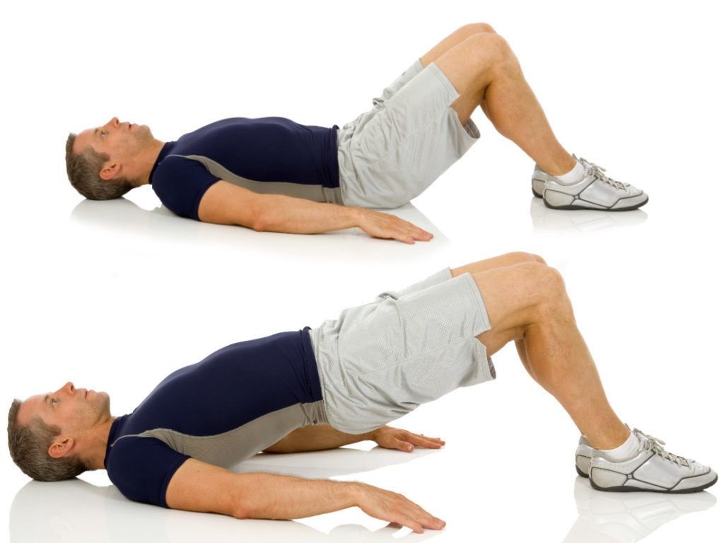 Glute Bridge workout