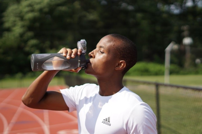 Person Drinking Water