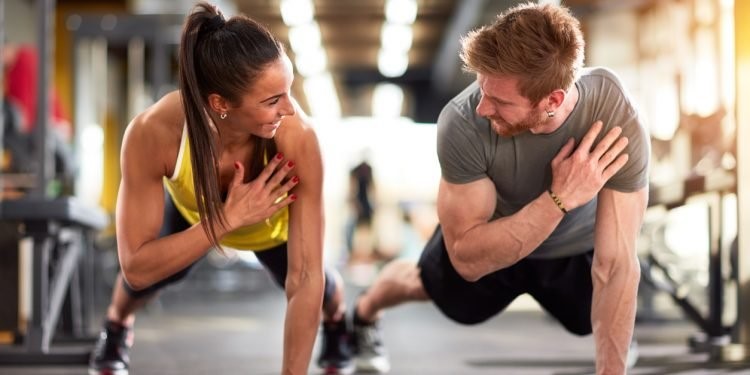 Doing workouts together