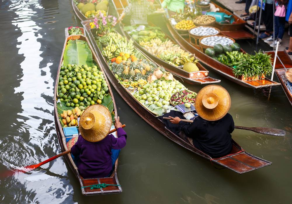 Khlong Lat Mayom Thailand Water Market