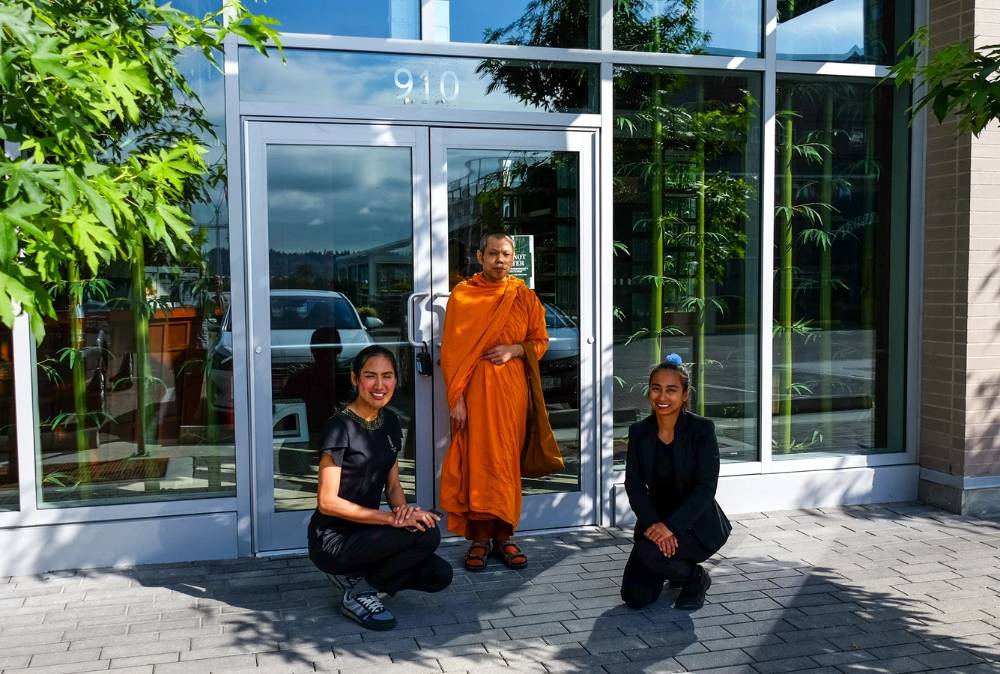 Buddhist Monk in Sabai Spa
