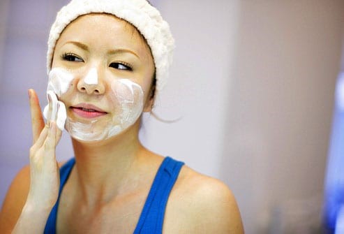 regular face wash