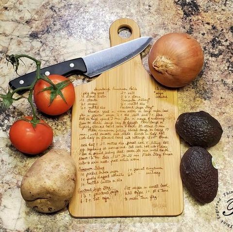 Recipe Cutting Board