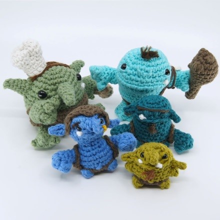 The Goblinoids Amigurumi Kit